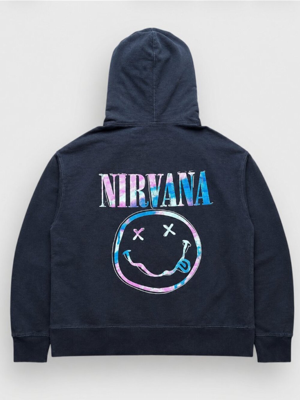 Vintage Nirvana Graphic Black Hoodie